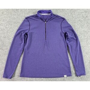Patagonia Capilene 3 Midweight Baselayer Polartec 1/4 Zip Women's Large Purple